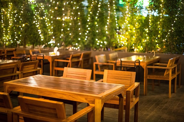 Outdoor seating Saratoga Springs restaurants
