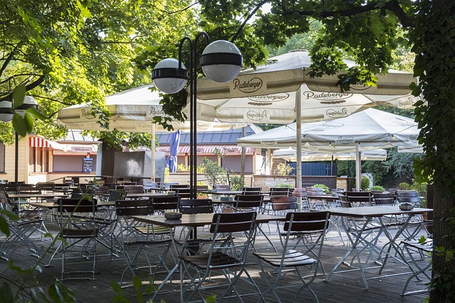 Outdoor seating Saratoga Springs restaurants