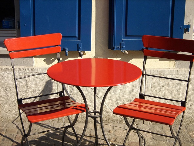 Outdoor seating Saratoga Springs restaurants